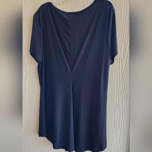 Grace Elements Black Tunic Top XL - Picture 2 of 14